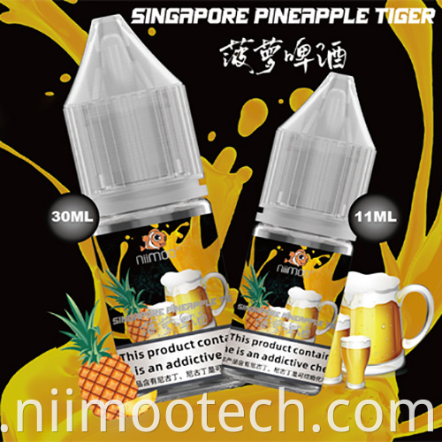 Singapore Pineapple Tiger Flavored E-Cigarette